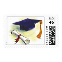 Graduation Postage Stamp