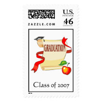 Graduation Postage Stamp by occassionstamps Graduation Postage Stamp