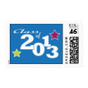 Graduation Postage Stamp