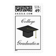 Graduation - postage stamps