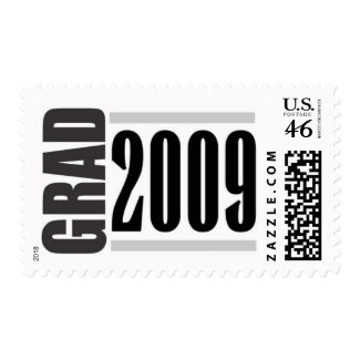 Graduation postage stamps 2009 silver stamp
