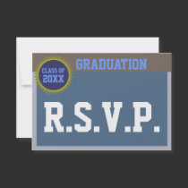 Graduation RSVP Card invitations