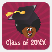 Graduation: Senior Class of 2013 Graduates Square Stickers