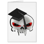 Graduation Skull Greeting Cards