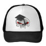 Graduation Skull Mesh Hats Graduation Skull Mesh Hats