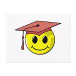 Graduation Smiley T-shirts and Gifts Post Cards