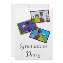 Graduation Snapshots Custom Announcement