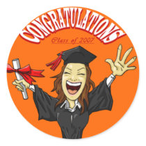 graduation stickers
