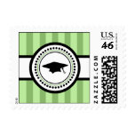Graduation Stripes (Sage Green) Stamps