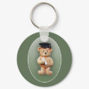 Graduation Teddy Bear keychains by Minisculptures Graduation Teddy Bear keychains