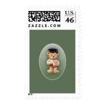 Graduation Teddy Bear postage by Minisculptures Graduation Teddy Bear postage