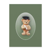 Graduation Teddy Bear postcards