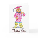 Graduation Thank You Card card