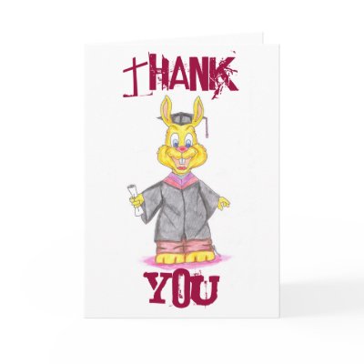 Graduation Thank You Card by christymurphy123