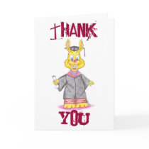 Graduation Thank You Card by christymurphy123 Graduation Thank You Card