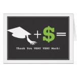 Graduation Thank You Card