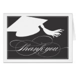 Graduation Thank You Card  |  Black