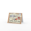 Graduation - Thanks, Mom & Dad - Card card