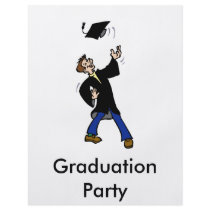 Graduation Toss Personalized Flyer