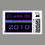 Graduation turquoise purple stripes