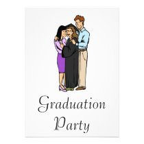 Graduation with Family invitations