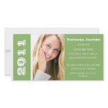 Graduation Year Invitation-green photo cards