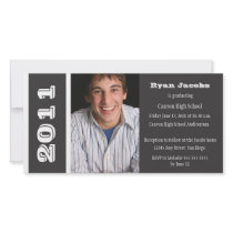 Graduation Year Invitation Photo Card