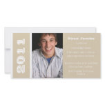 Graduation Year Invitation-sandstone photo cards
