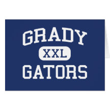 Grady Gators Middle School Houston Texas Cards