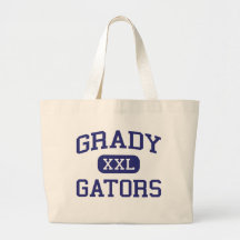 Grady Gators Middle School Houston Texas Tote Bag