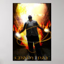 Grady Ray Fire Alley Poster print
