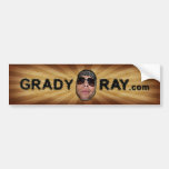 Grady Ray Psychedelic Bumper Sticker
