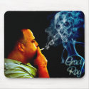 Grady Ray Smokin' Death Mousepad mousepad