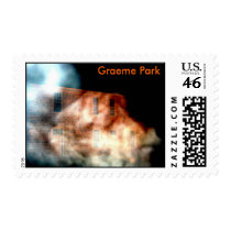 Graeme Park in the Fog postage