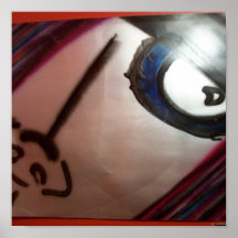 graf girl print