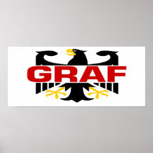 Graf Surname Poster
