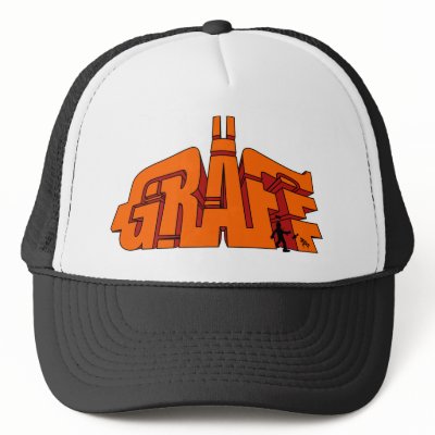 GRAFF DA BLOCK - Trucker Hat by shirtocalypse