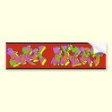 Graff Dan Bizet Stickers bumper stickers