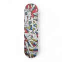 Graffit Skate Deck skateboards by ShaquitaJenkins Graffit Skate Deck skateboards