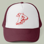 Graffiti 3d style - Arrowmade D - Trucker Hat