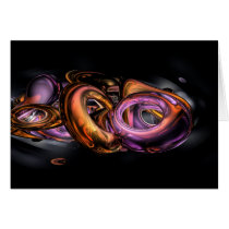 Graffiti Abstract Card