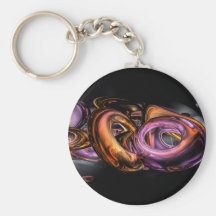 Graffiti Abstract Keychain