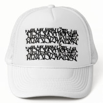 Graffiti Alaphabet hats by griiiss19 Graffiti Alaphabet hats