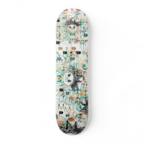 Graffiti  Argyle Boy Skateboard