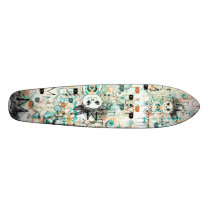 Graffiti Argyle Boy Skateboard by jamiecreates1 Graffiti Argyle Boy Skateboard