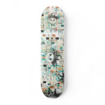 Graffiti  Argyle Boy Skateboard