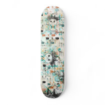 Graffiti Argyle Boy Skateboard by jamiecreates1 Graffiti Argyle Boy Skateboard
