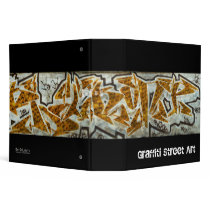 Graffiti Avery Binder - Binder