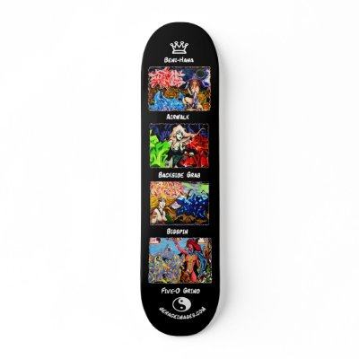 Graffiti Babes of NYC Skate Deck by PGerace