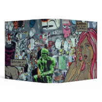 Graffiti, Berlin, Germany Vinyl Binders